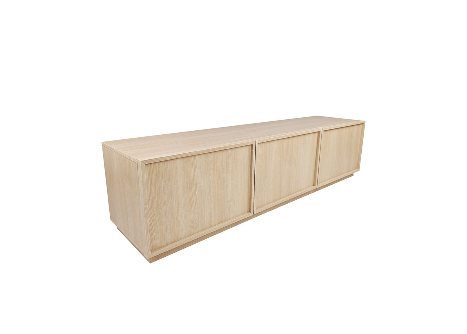 WATKINS 3 DOOR ENTERTAINMENT UNIT NATURAL