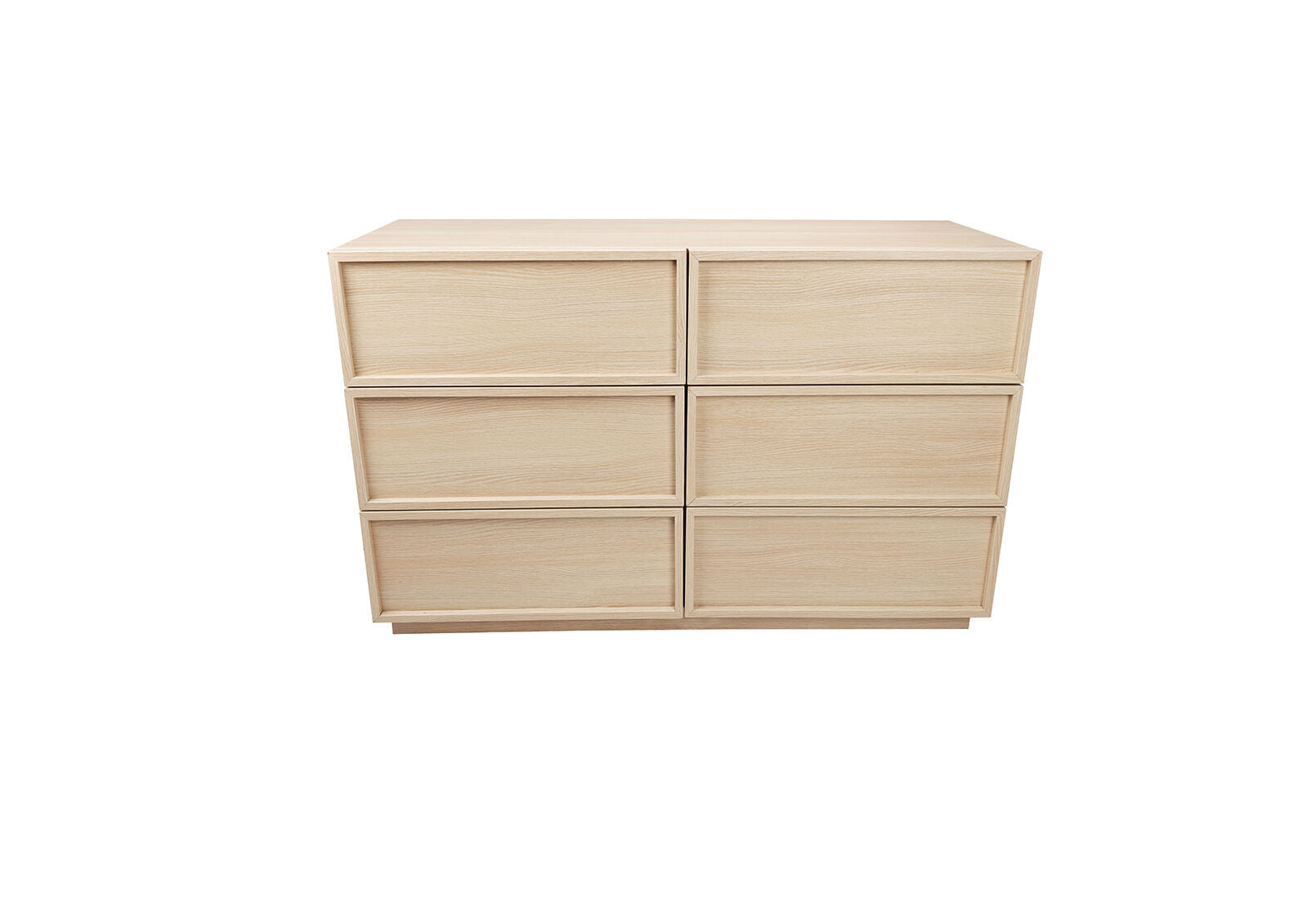 WATKINS 6 DRAWER DRESSER NATURAL