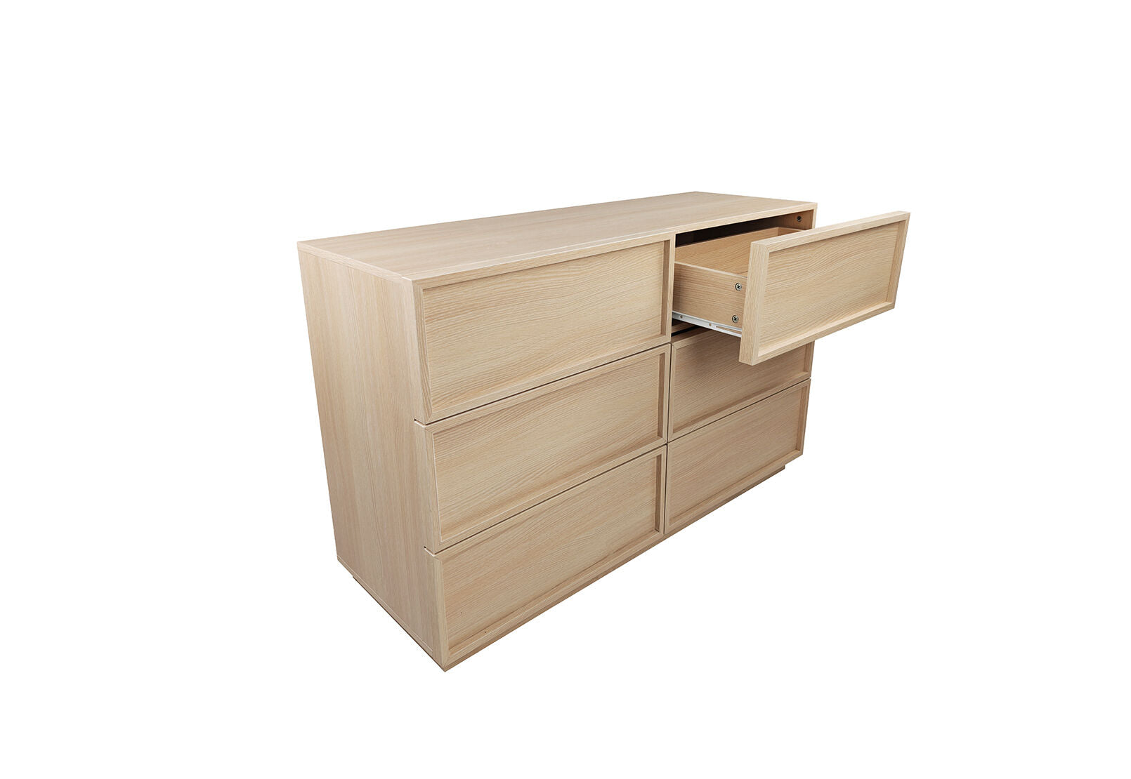 WATKINS 6 DRAWER DRESSER NATURAL