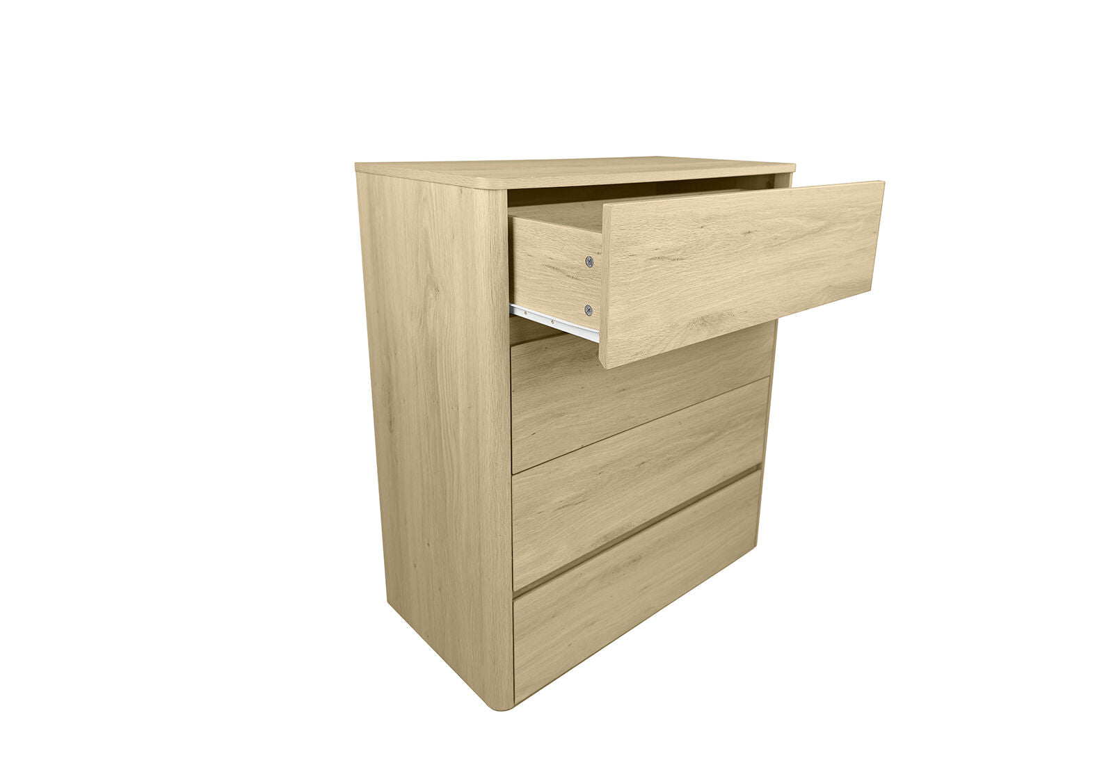 SERRANO 4 DRAWER TALL CHEST NATURAL