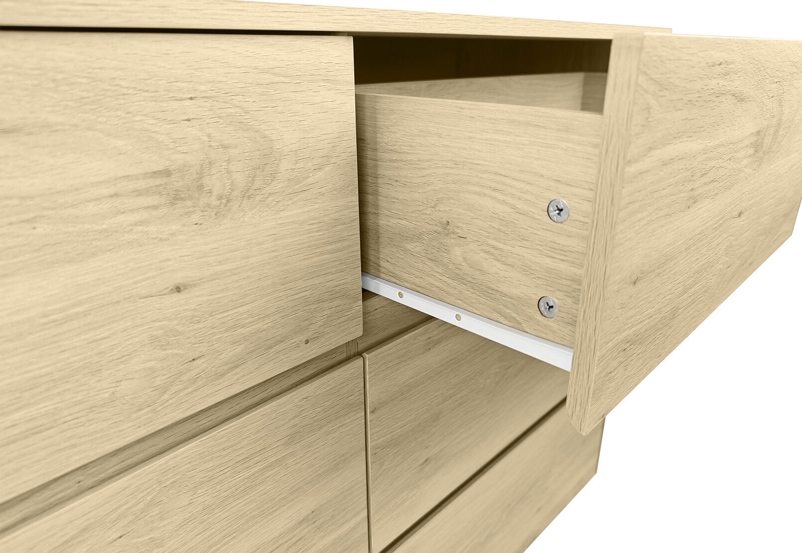 SERRANO 6 DRAWERS DRESSER NATURAL