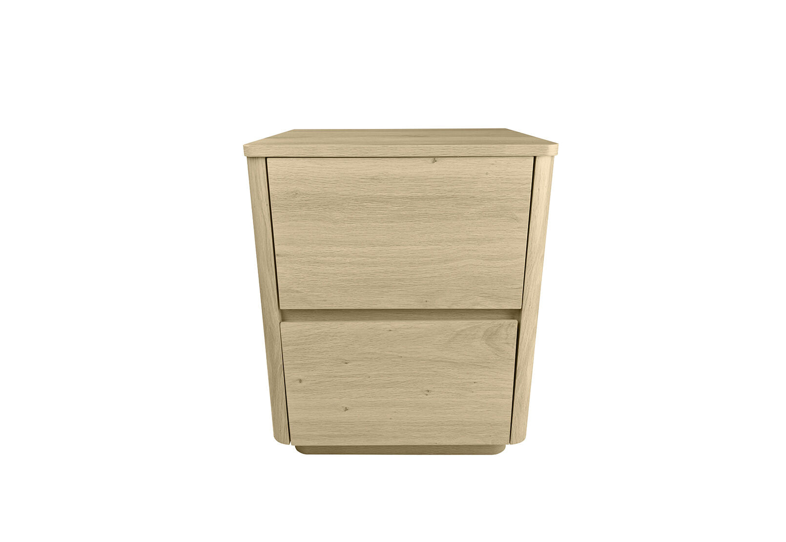 SERRANO 2 DRAWER BEDSIDE NATURAL