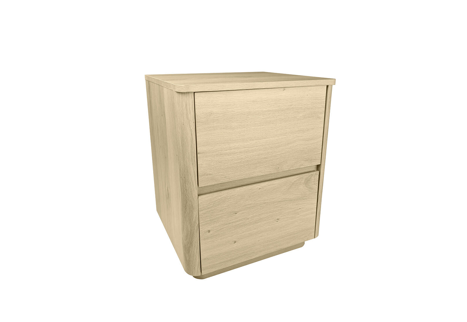 SERRANO 2 DRAWER BEDSIDE NATURAL