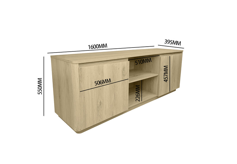 SERRANO ENTERTAINMENT UNIT NATURAL