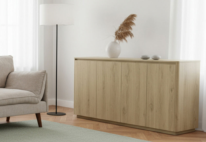 SERRANO 4 DOOR BUFFET NATURAL