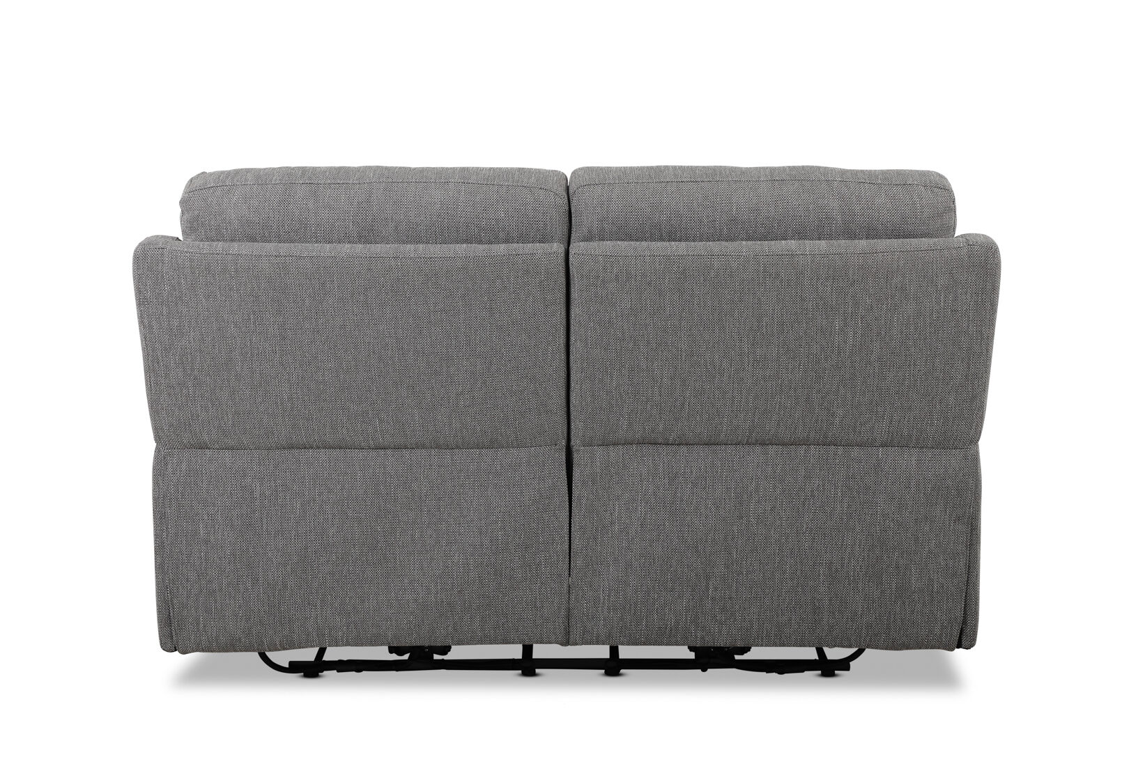 ANSELM FABRIC 2 SEATER WITH INBUILT ELECTRIC RECLINERS GREY