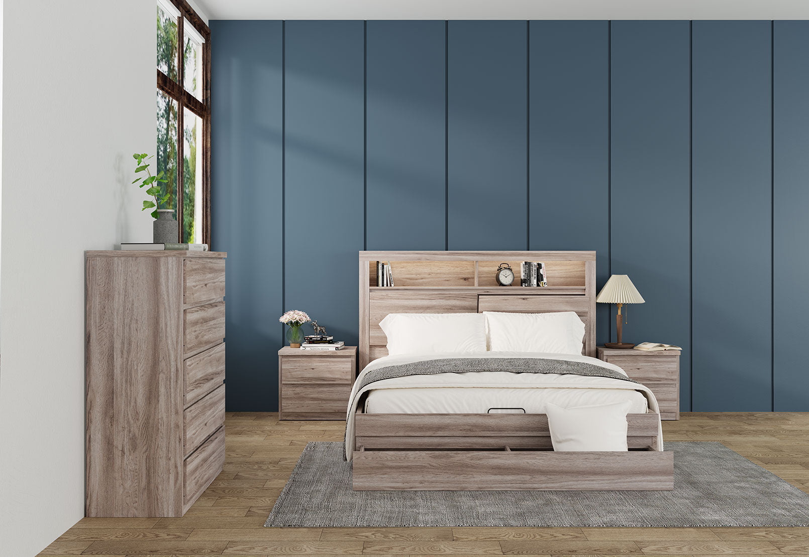 KINCAID TALL CHEST NATURAL