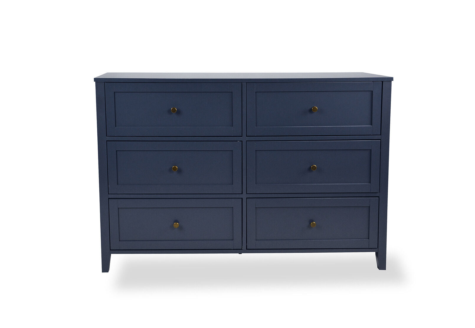 ROBERTSON 6 DRAWER DRESSER NAVY BLUE