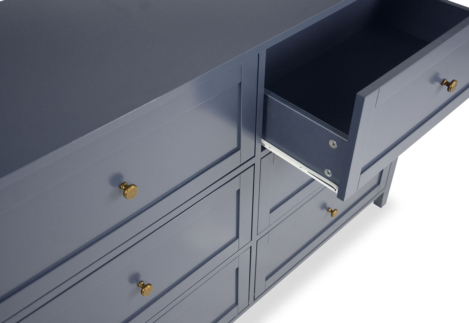 ROBERTSON 6 DRAWER DRESSER NAVY BLUE