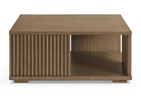 TORENTO SQUARE COFFEE TABLE 	WALNUT