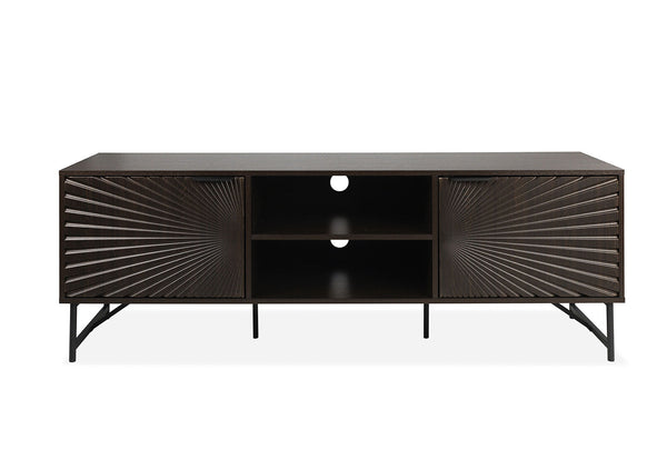 WALLS 2 DOOR ENTERTAINMENT UNIT WALNUT