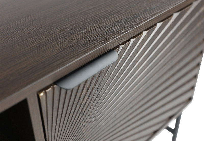 WALLS 2 DOOR ENTERTAINMENT UNIT WALNUT