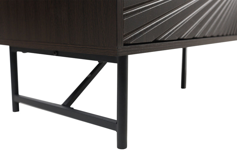 WALLS 2 DOOR ENTERTAINMENT UNIT WALNUT