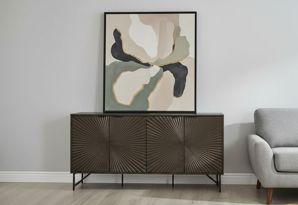 WALLS 4 DOOR BUFFET WALNUT