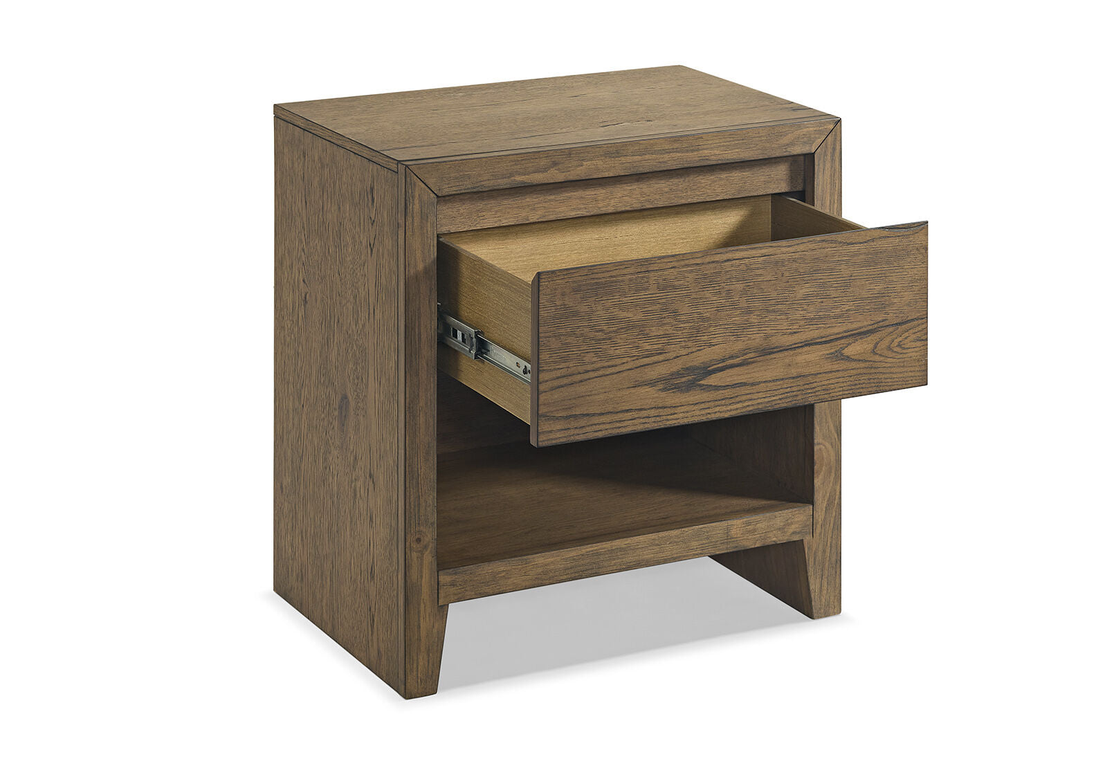 DEANDRE 1 DRAWER BEDSIDE WALNUT
