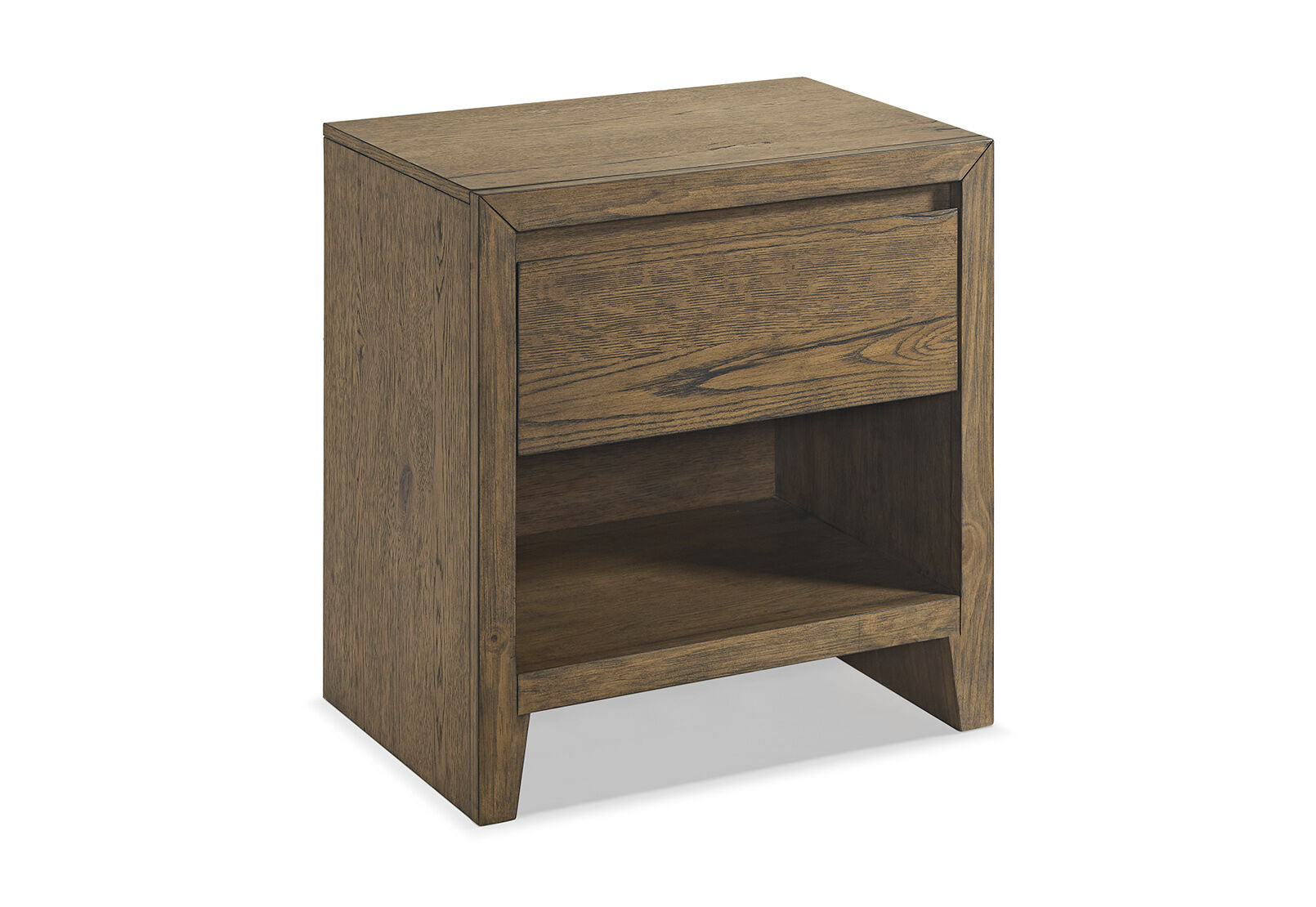 DEANDRE 1 DRAWER BEDSIDE WALNUT