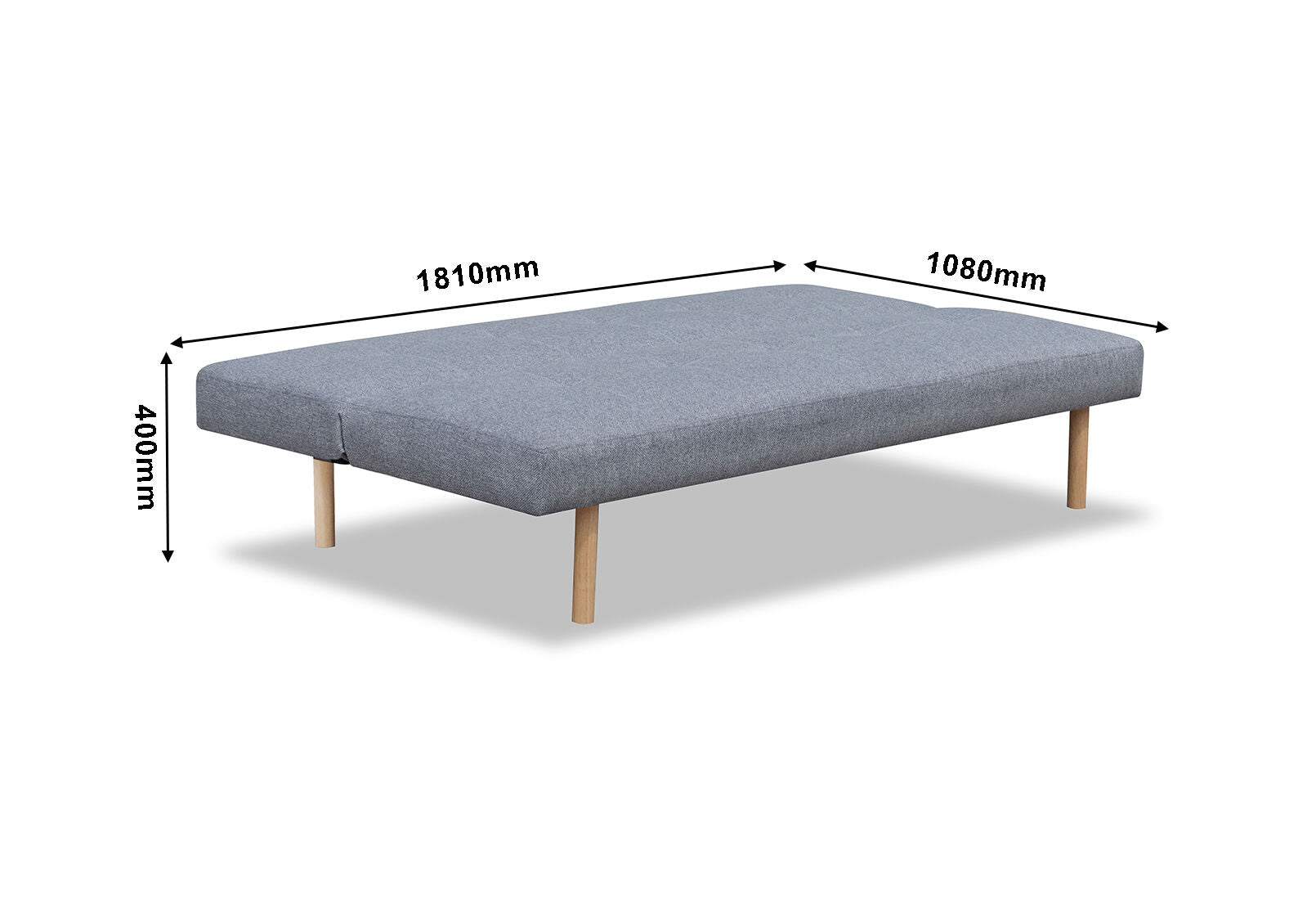 MACDONALD SOFA BED GREY
