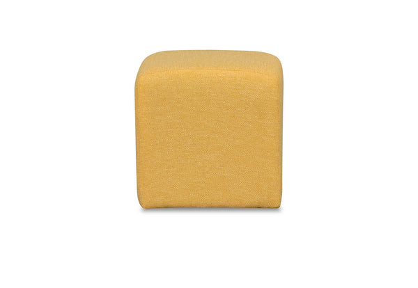 MCMILLAN OTTOMAN MUSTARD