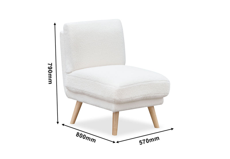 NORTON ACCENT CHAIR CREAM