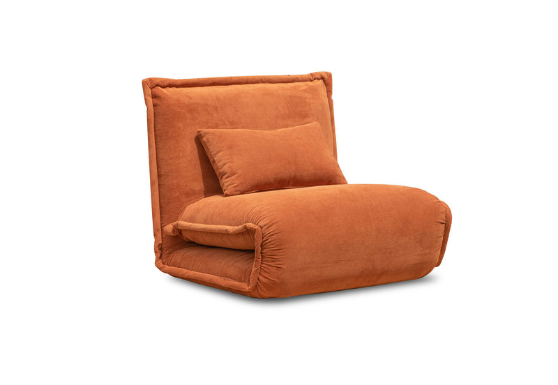 OCONNELL SOFA BED CHAIR RUST