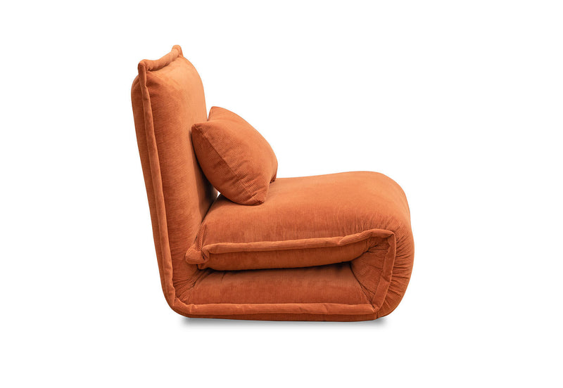 OCONNELL SOFA BED CHAIR RUST