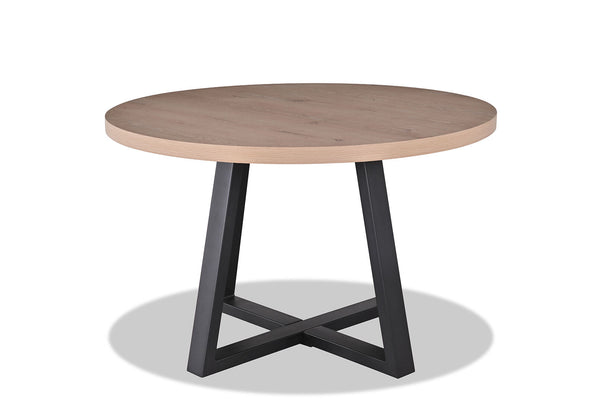 AGATE DINING TABLE OAK BLACK