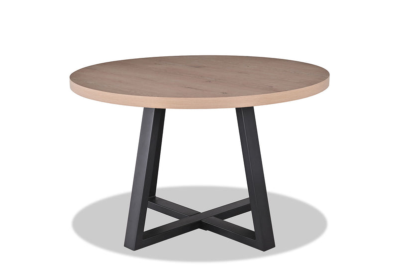 AGATE DINING TABLE OAK BLACK
