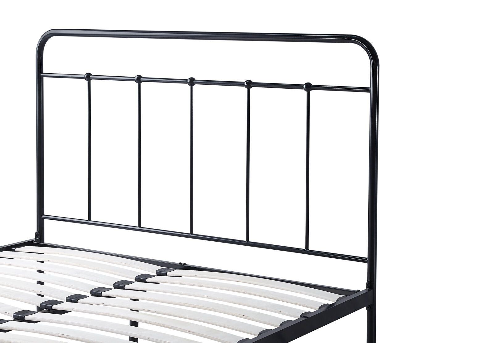 BRONTI DOUBLE BED BLACK