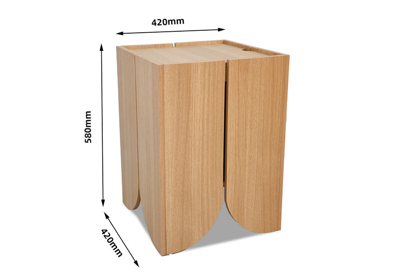 SERENE LAMP TABLE OAK