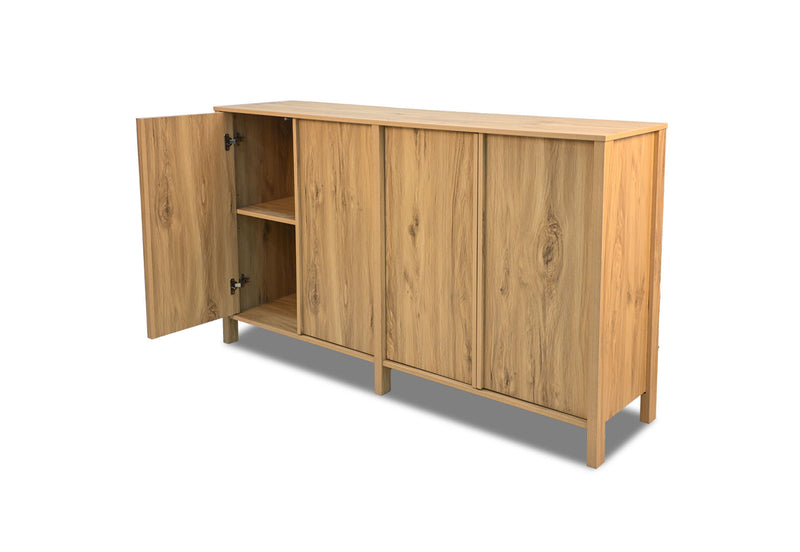 TWICKENHAM 4 DOOR BUFFET NATURAL