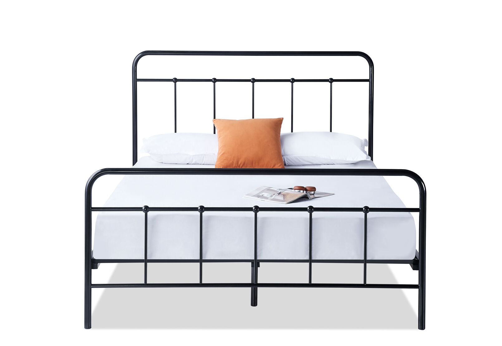 BRONTI QUEEN BED BLACK