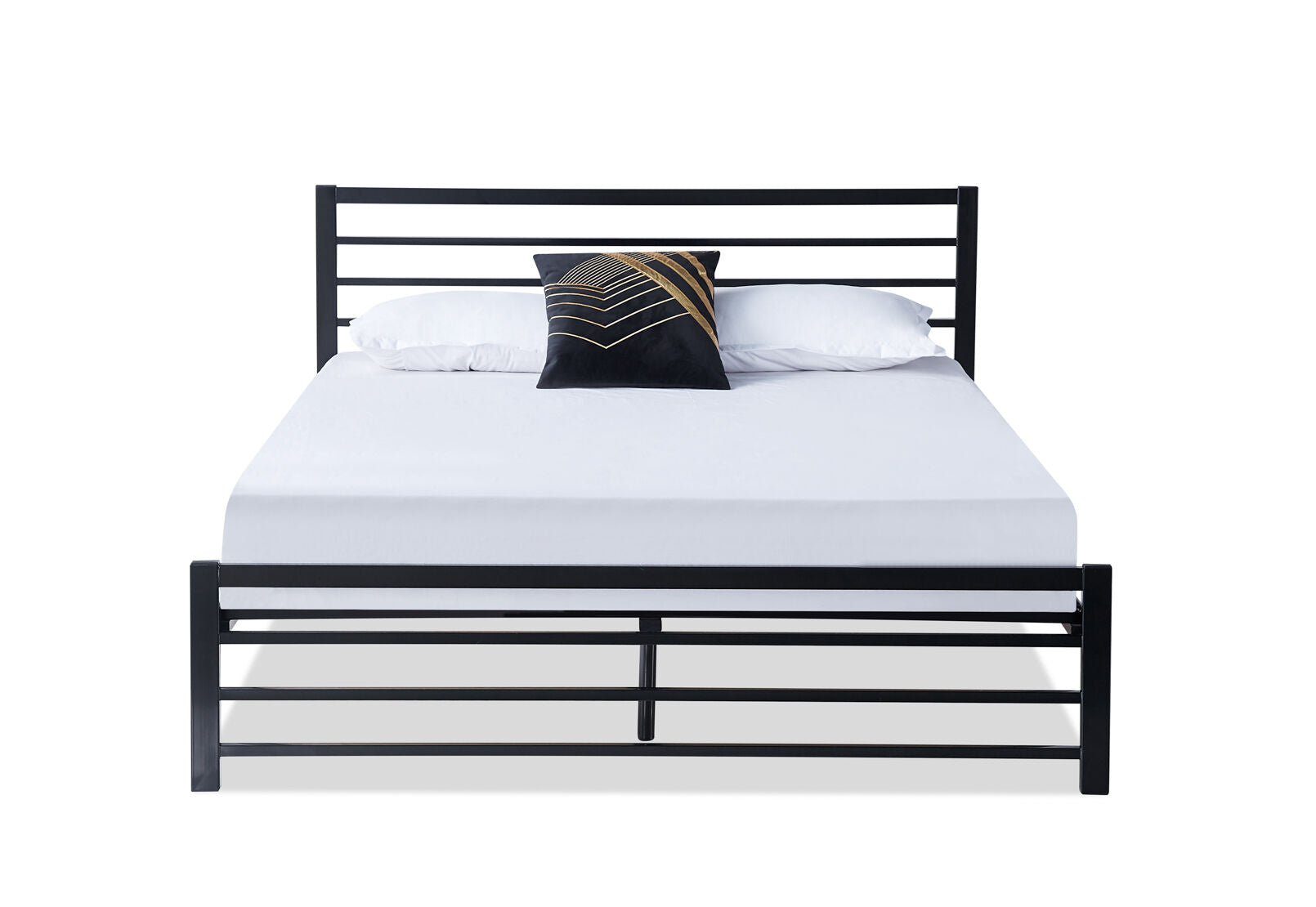 STEWART QUEEN BED BLACK