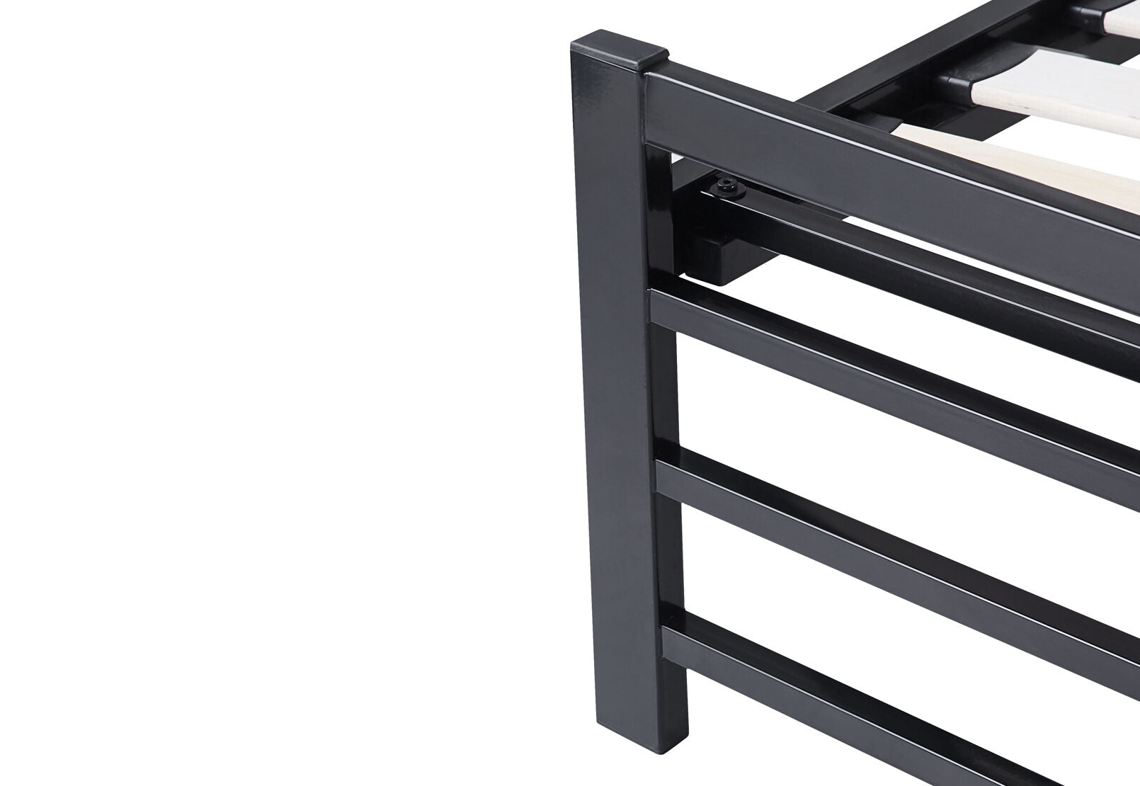 STEWART QUEEN BED BLACK