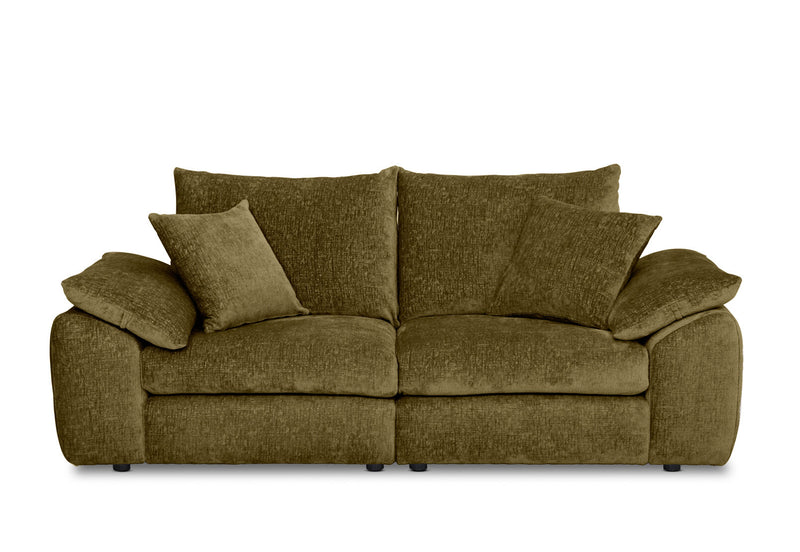 MARLENE FABRIC 2 SEATER SOFA GREEN