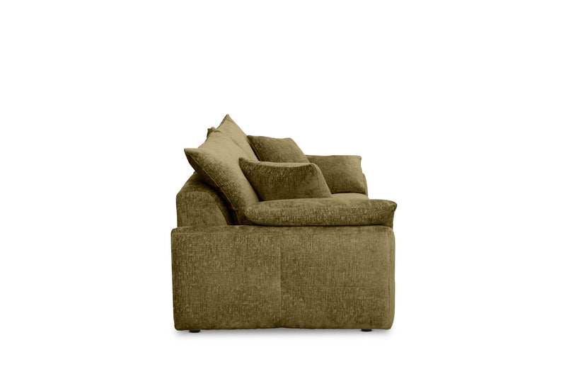 MARLENE FABRIC 2 SEATER SOFA GREEN