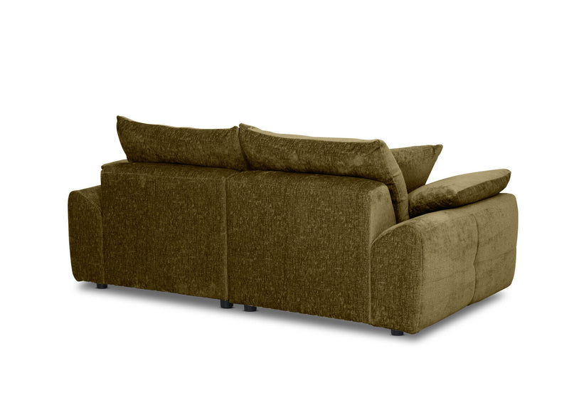 MARLENE FABRIC 2 SEATER SOFA GREEN