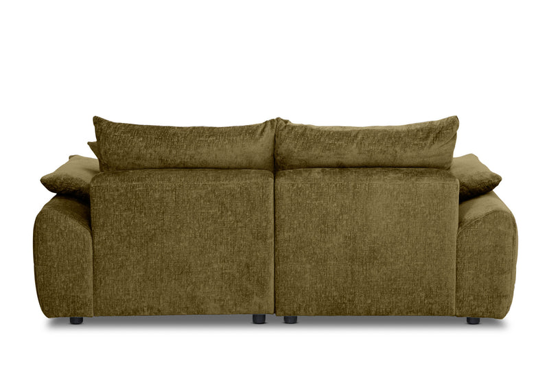 MARLENE FABRIC 2 SEATER SOFA GREEN