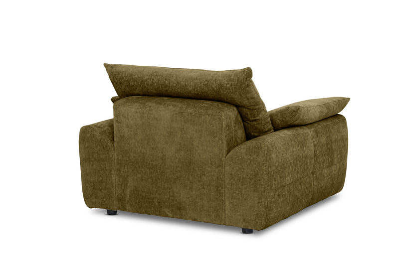 MARLENE FABRIC ACCENT CHAIR GREEN