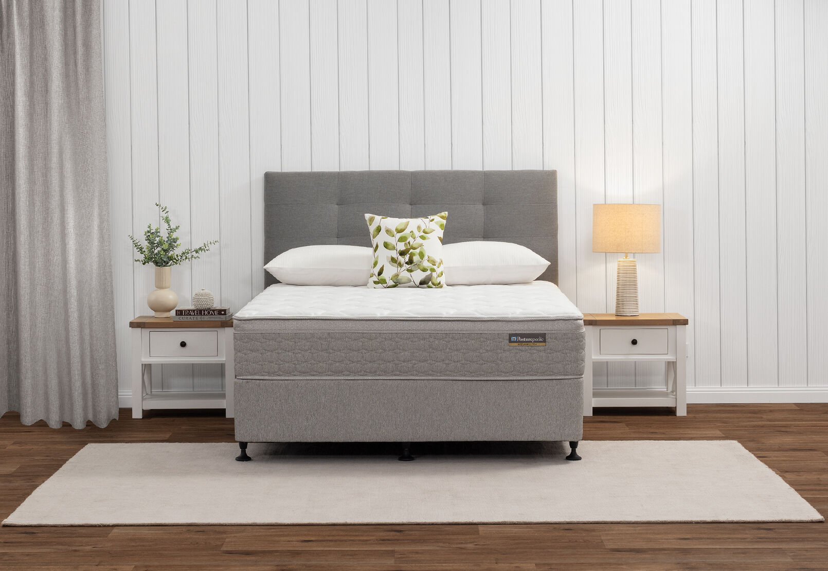 POSTUREPEDIC 2025 BASE QUEEN BASE LATTE