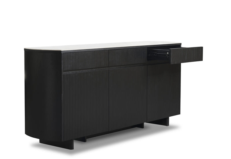 DORVAL BUFFET BLACK/WHITE