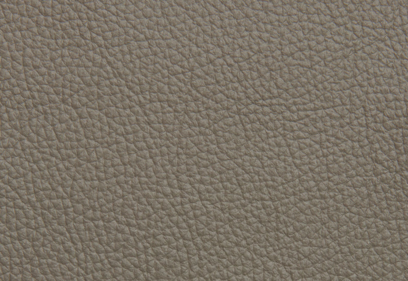 ESCHER LEATHER 3 SEATER SOFA 	MID GREY