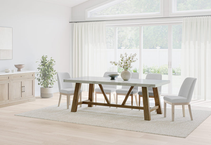 MATTEO DINING TABLE LIGHT OAK