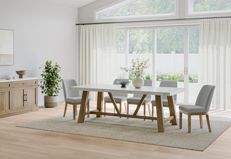 MATTEO DINING TABLE LIGHT OAK