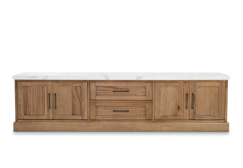 MATTEO ENTERTAINTMENT UNIT LIGHT OAK