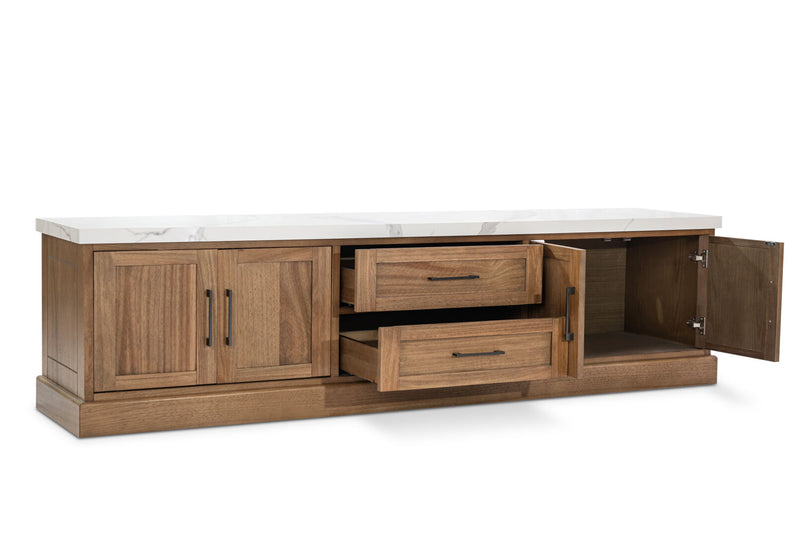 MATTEO ENTERTAINTMENT UNIT LIGHT OAK