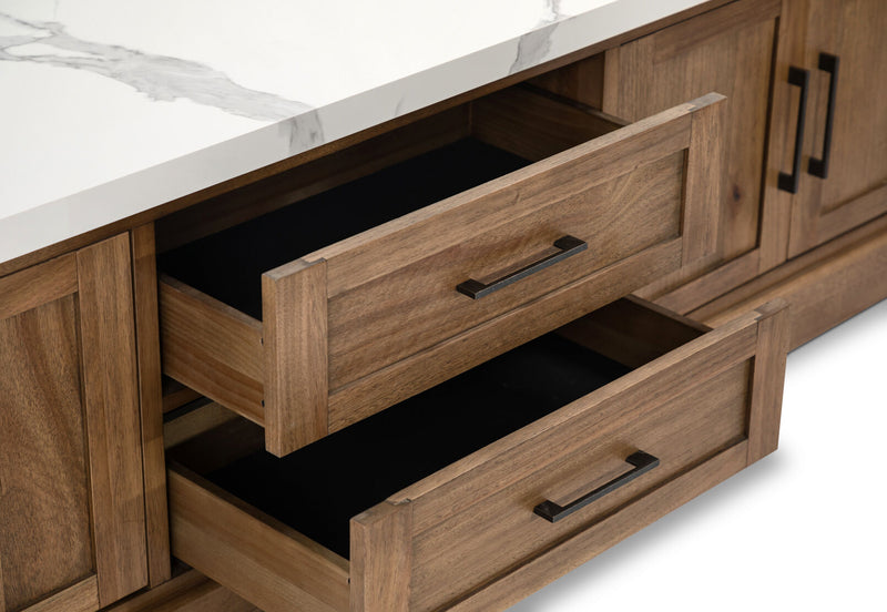 MATTEO ENTERTAINTMENT UNIT LIGHT OAK