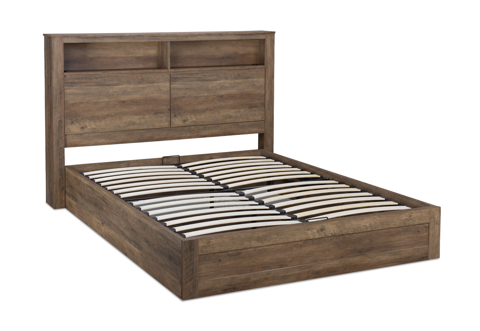 VALDA QUEEN LIFT BED WALNUT