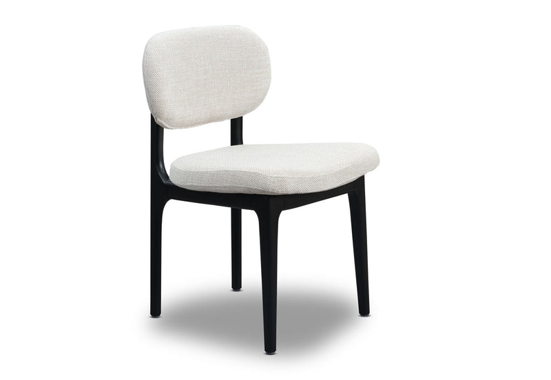 LINUS DINING CHAIR 	LIGHT GREY