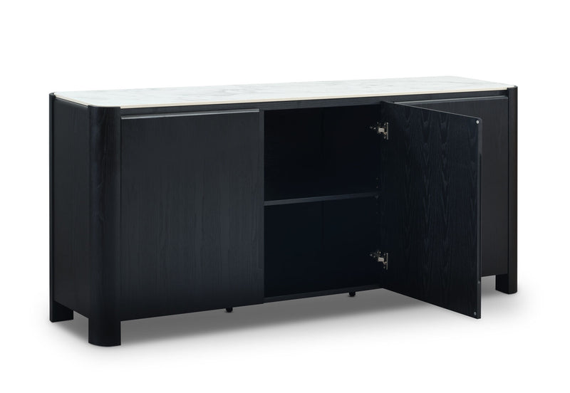 LINUS BUFFET BLACK/WHITE