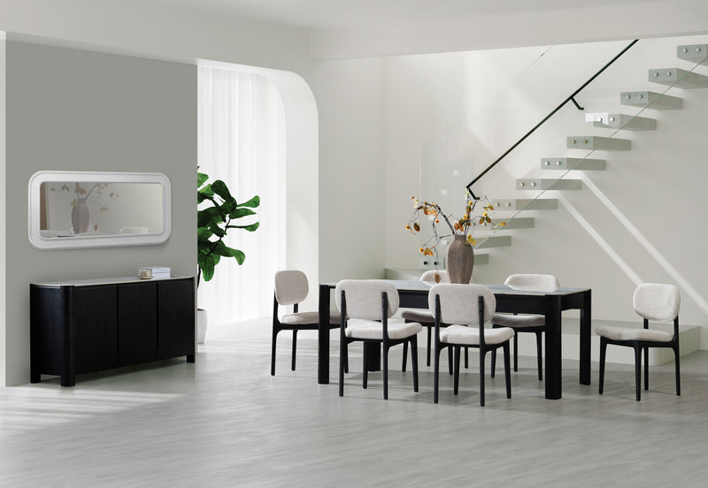 LINUS BUFFET BLACK/WHITE